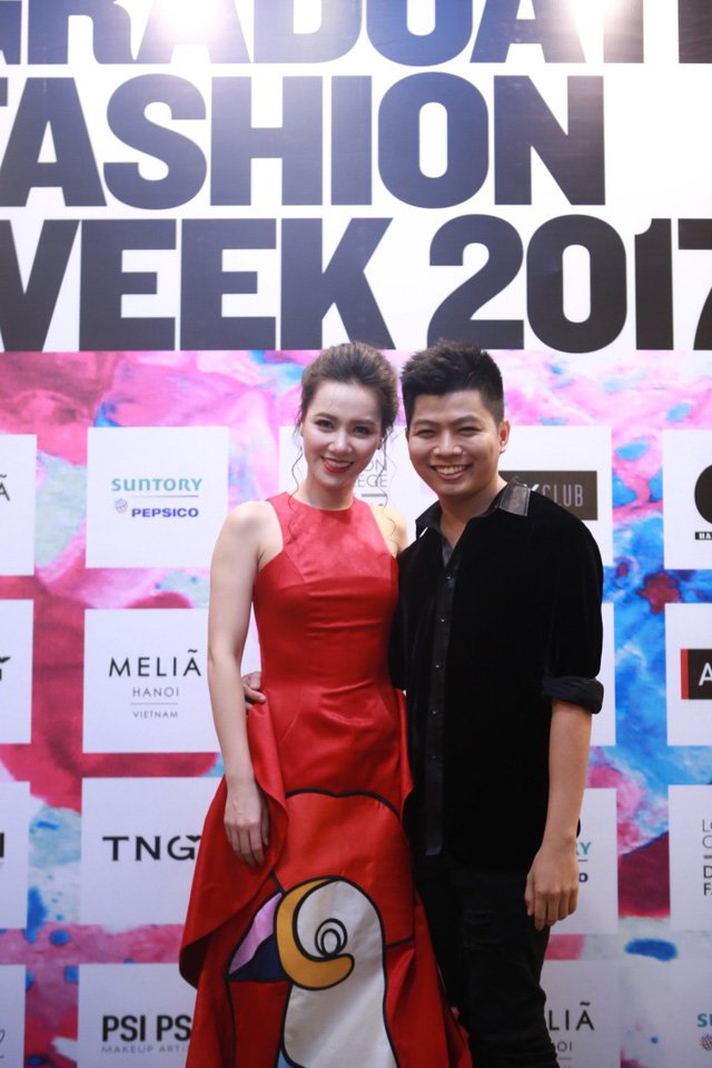 MC Minh Hà rực rỡ, quyền lực trong trang phục do sinh viên thời trang thiết kế0.1298082728866191
